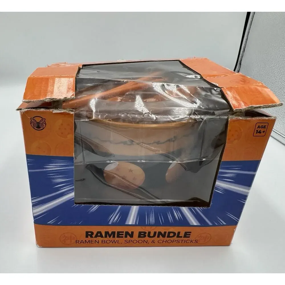 Dragon Ball Z Ramen Noodle Bundle with Bowl, Spoon, & Chopsticks